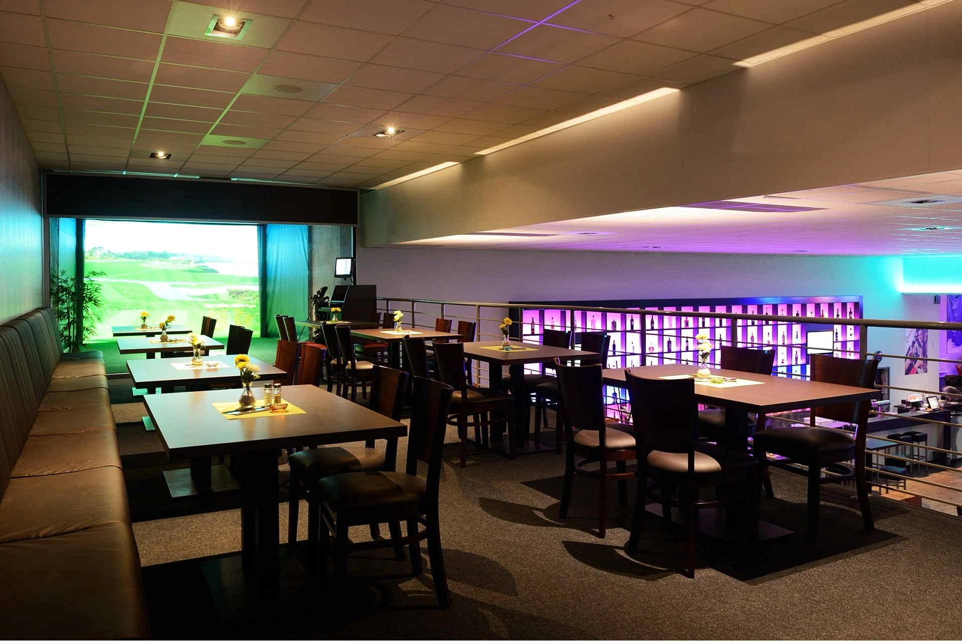 Vegas_Restaurant_2 Sitzplätze des Restaurants im Vegas Event Center